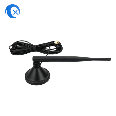2.4G 5 DBi 5g 5.8g WiFi Omnidirectional Magnet Mount Антенна с соединителем SMA для сетевой карты