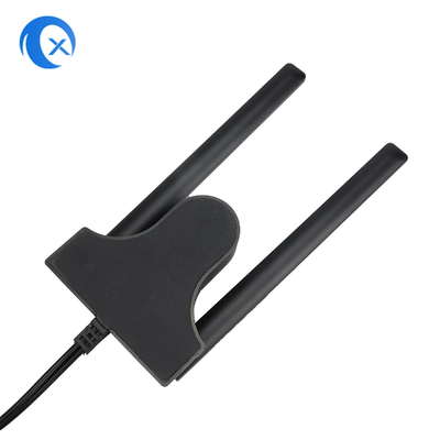 Двухдиапазонные 2,4 ГГц 5 ГГц RP-SMA Wi-Fi антенны с 6,5 футовым расширительным кабелем для ПК