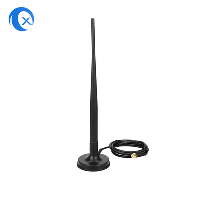 806-960 МГц / 1710-2690 МГц 4G LTE Магнитная монтируемая антенна с кабельным соединителем SMA LMR195