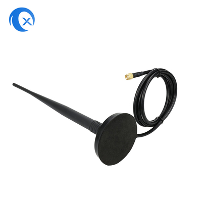 806-960 МГц / 1710-2690 МГц 4G LTE Магнитная монтируемая антенна с кабельным соединителем SMA LMR195