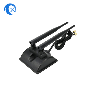 6dBi Wi-Fi антенна с RP-SMA мужским разъемом 2.4GHz 5GHz Dual Band Magnetic Base для беспроводных Wi-Fi маршрутизаторов PCI-E