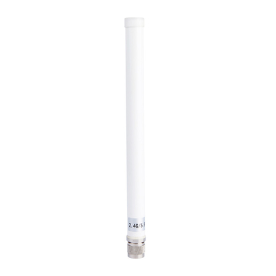 2.4G + 5.8G Dual Band High Gain 7DBi WiFi Внешняя водонепроницаемая антенна из стекловолокна с N мужским разъемом