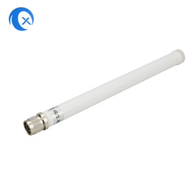 2.4G + 5.8G Dual Band High Gain 7DBi WiFi Внешняя водонепроницаемая антенна из стекловолокна с N мужским разъемом
