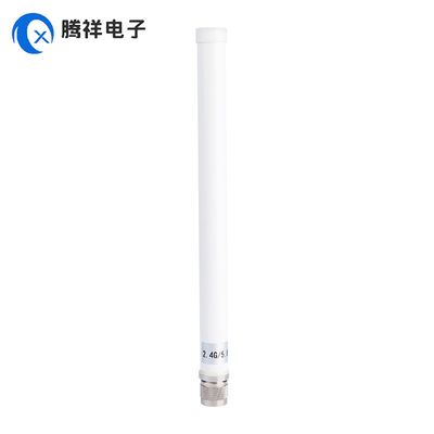 2.4G + 5.8G Dual Band High Gain 7DBi WiFi Внешняя водонепроницаемая антенна из стекловолокна с N мужским разъемом