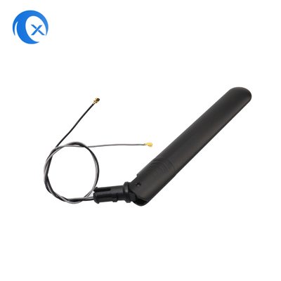Omni 2.4G / 5.8g Dual Band WiFi Paddle Антенна с летящим проводом / кабелем Ipex Connector для маршрутизатора