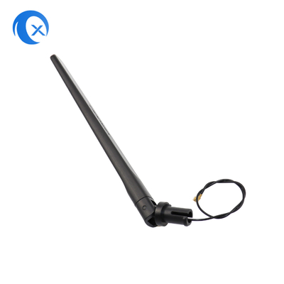 2.4G Высокий прирост 5 дБИ Omni Swivel Paddle Водостойкая антенна WiFi с летающим кабелем для антенны маршрутизатора
