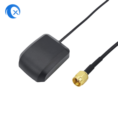 1575.42MHz 27dBi GPS антенна с двумя усиливающими автомобилями DVD навигация GPS активная антенна 3м метров SMA мужской соединитель