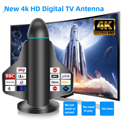 Новая 4K HD цифровая антенна с усилителем сигнала для смарт-телевизора и всех телеканалов для местных каналов внутри и снаружи