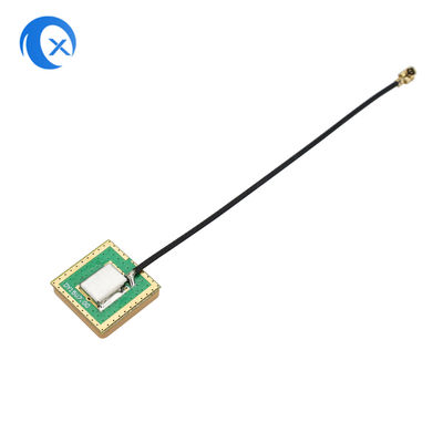 антенна 22dBi активная керамическая GPS с разъем-розеткой U.FL IPEX