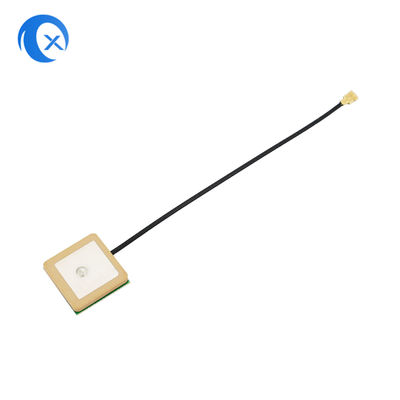 антенна 22dBi активная керамическая GPS с разъем-розеткой U.FL IPEX