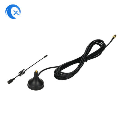 Крытая антенна хлыста GSM GPRS 2dBi магнитная с разъем-вилкой SMA