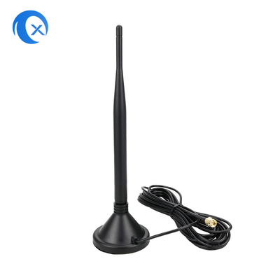 2.4G 5 DBi WiFi Extender Магнитная монтажная антенна с мужским разъемом SMA для беспроводной связи с сигналом