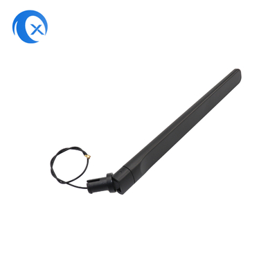 2.4G Высокий прирост 5 дБИ Omni Swivel Paddle Водостойкая антенна WiFi с летающим кабелем для антенны маршрутизатора